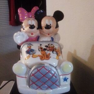 Mickey & Minnie cookie jar